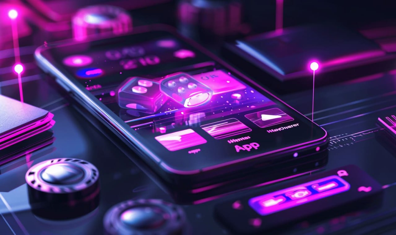 Mobile-style gaming corridor reflecting bd3333 apk account and menu access